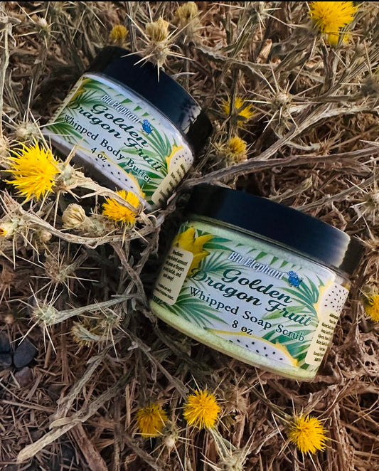 Golden Dragon Fruit Whipped Soap Scrub
