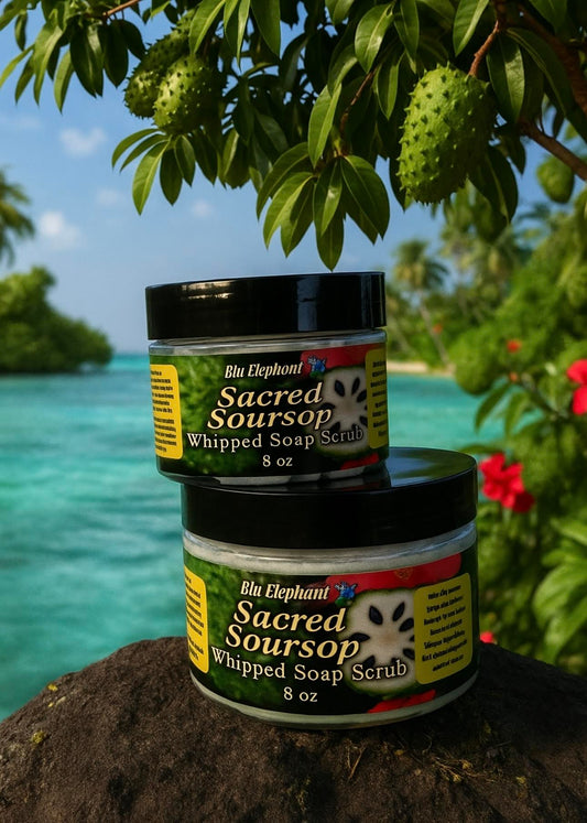 Sacred SourSop Whipped Soap Scrub
