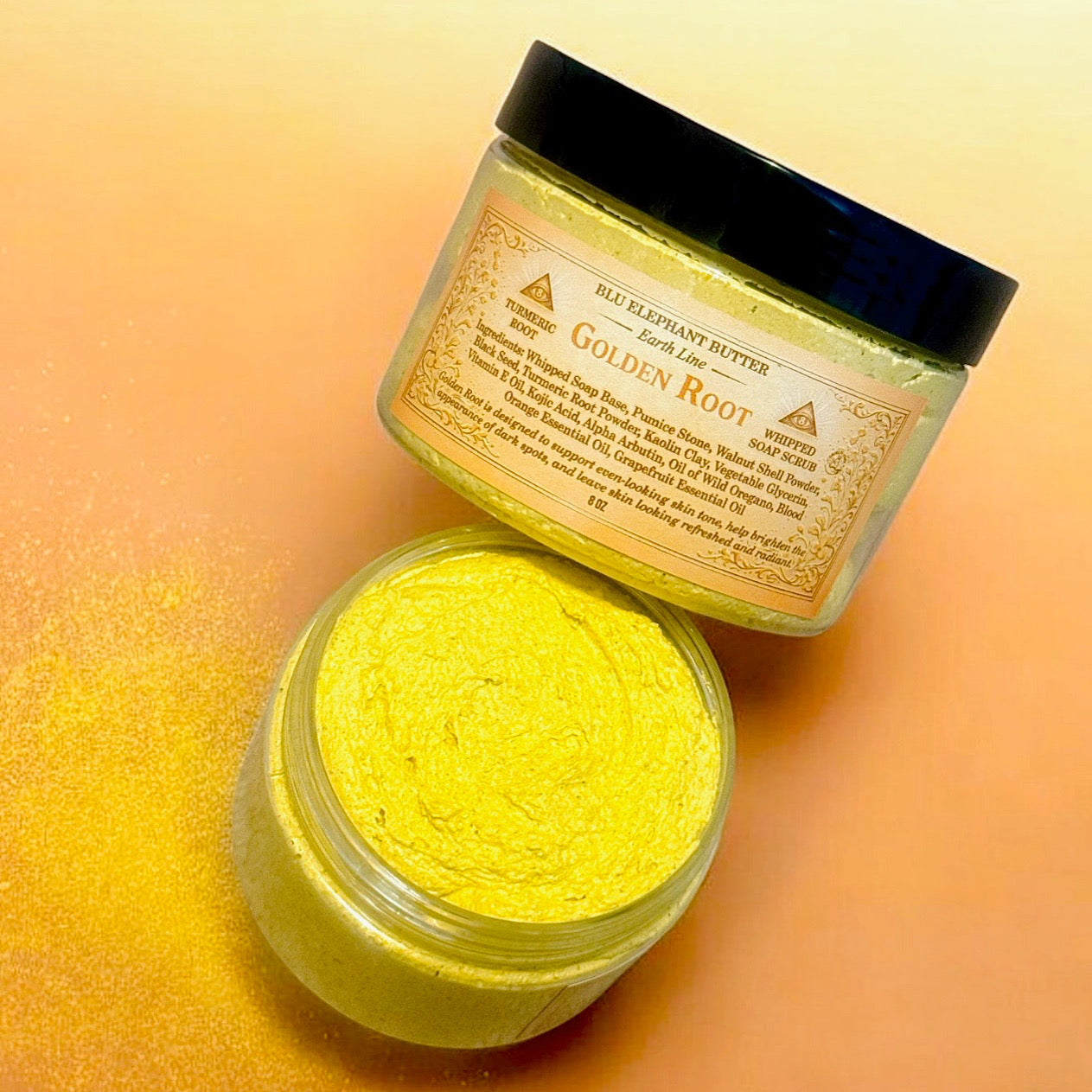 Golden Root Whipped Face and Body Scrub