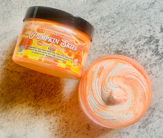 Pumpkin Skies Whipped Soap Scrub