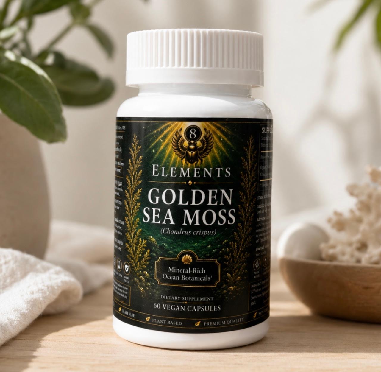 Golden Sea Moss Capsules