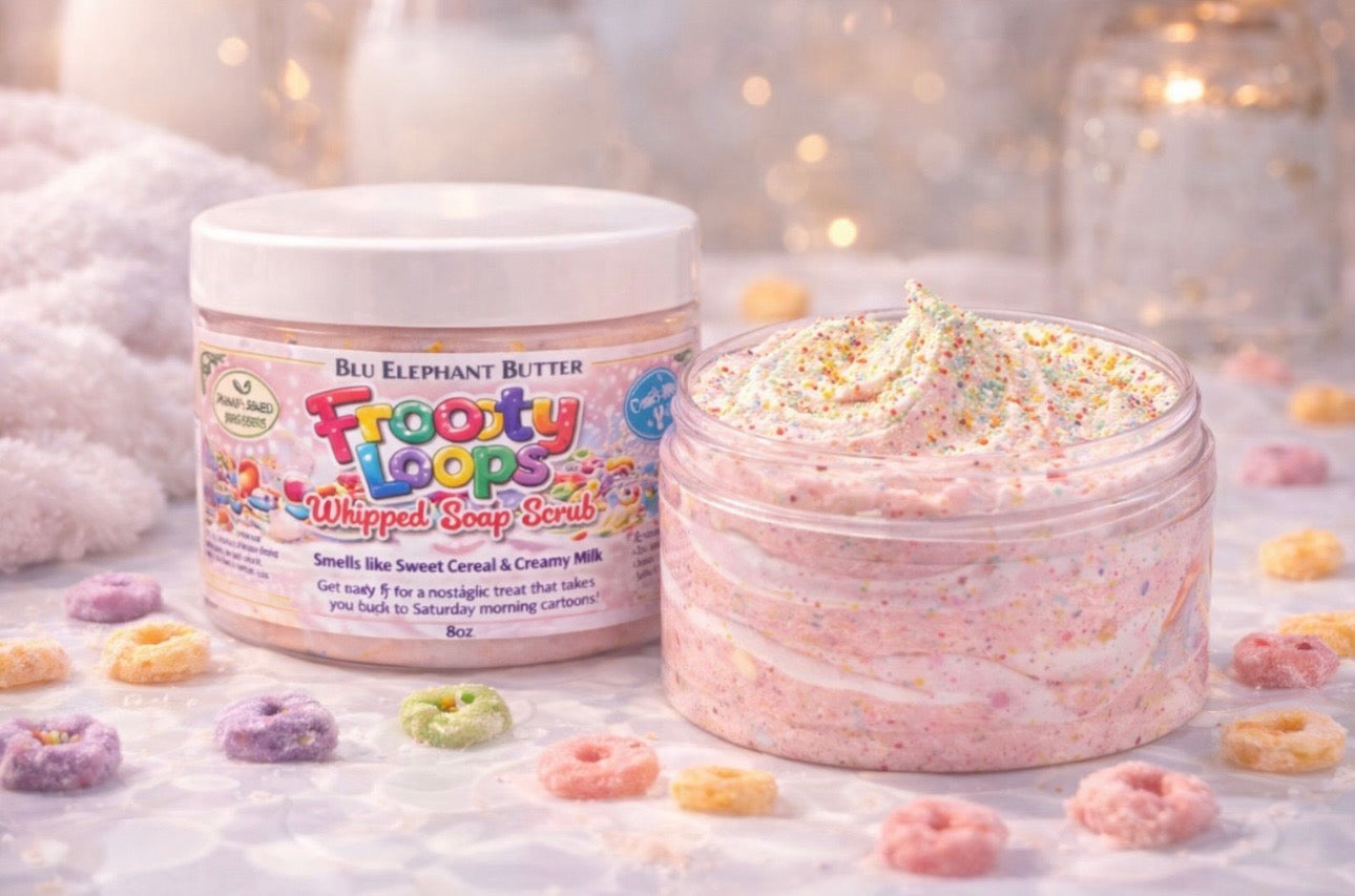 Frooty Loops Whipped Soap Scrub